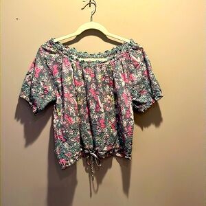 Boho Short sleeve Top